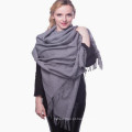 Oversized skiny luxo whosale plain sólido 100% pure color pashmina xale em delhi vietnã pashmina lenço distribuidores